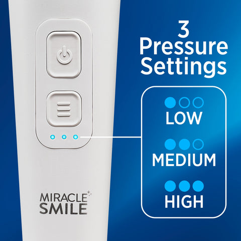 Miracle Smile Water Flosser, Portable Dental Rechargeable Water Flosser, Easy Refill Water Tank