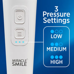 Miracle Smile Water Flosser, Portable Dental Rechargeable Water Flosser, Easy Refill Water Tank