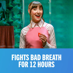 TheraBreath Fresh Breath Alcohol-Free Mouthwash, Mouth Rinse for Adults, Icy Mint, 16 fl oz