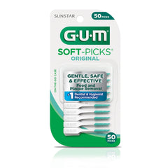 GUM Soft-Picks Original, Dentist Recommended Dental Picks, 50 Count