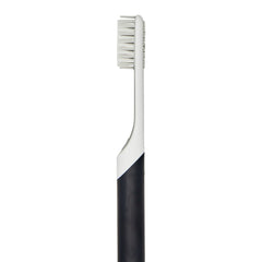 Quip Adult Electric Toothbrush Full Head, Built-in Timer + Travel Case, Charcoal Plastic